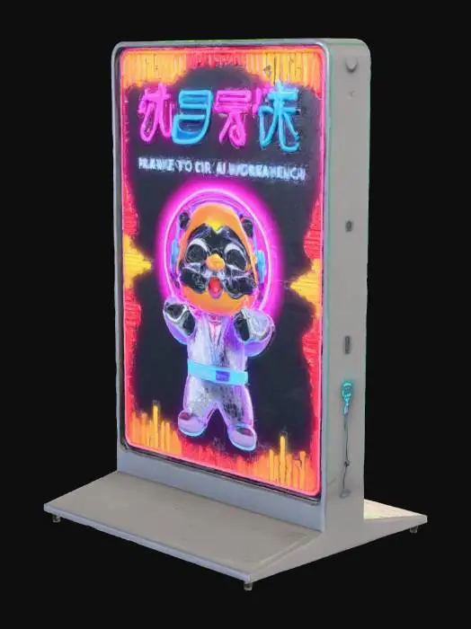 3D model for Karaoke Raccoon Delight