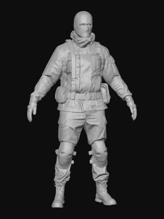 3D model for Stealth Operative