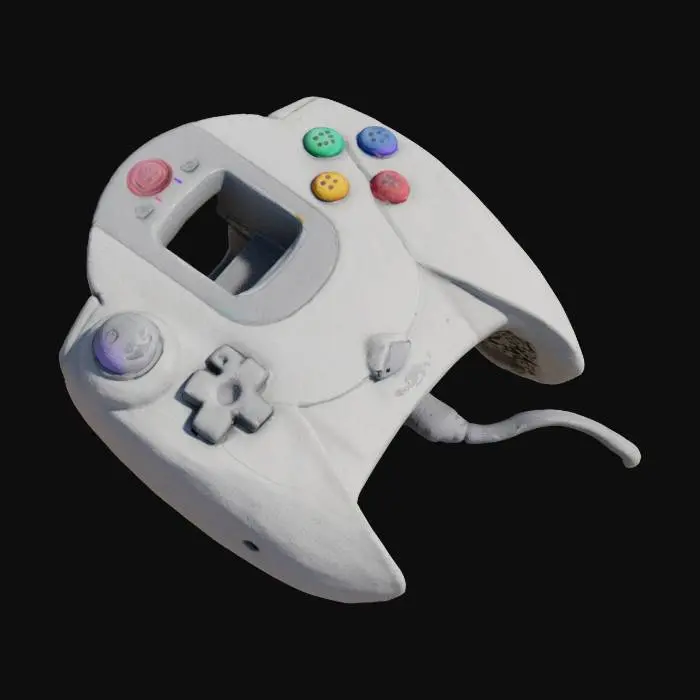 3D model for Dreamcast Controller