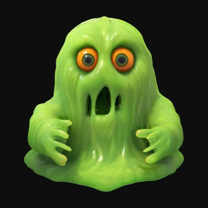 3D model for Green Gooey Ghost