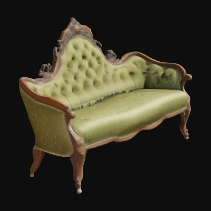 3D model for Victorian Elegance Sofa