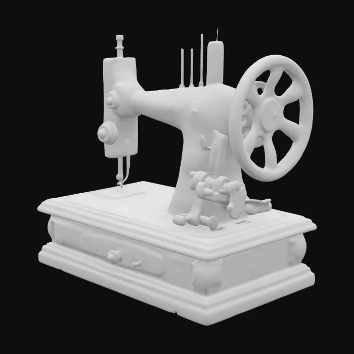 3D model for Vintage Elegance