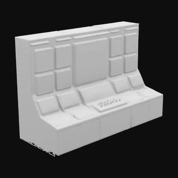 3D model for Control Center Interface