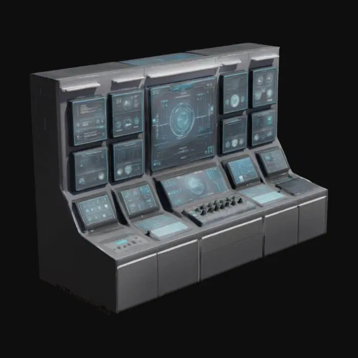 3D model for Control Center Interface