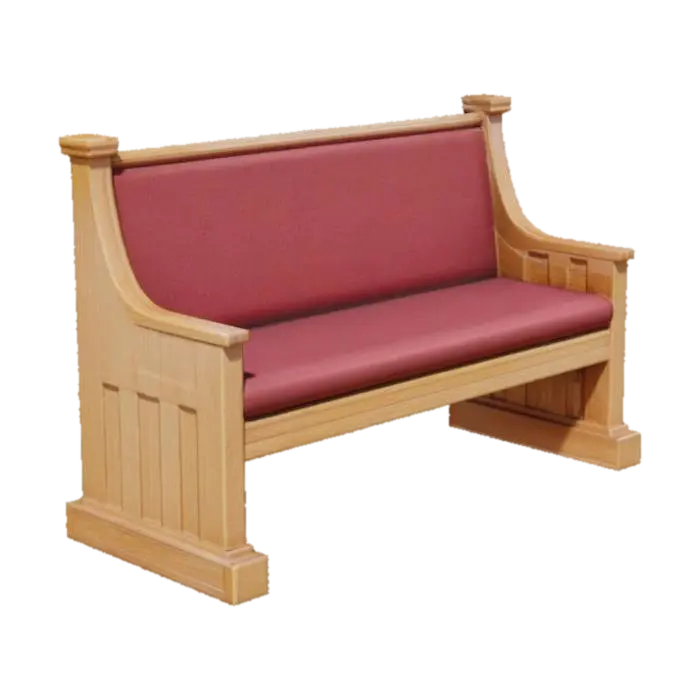 Modelo 3D de Church Pew, generado por IA