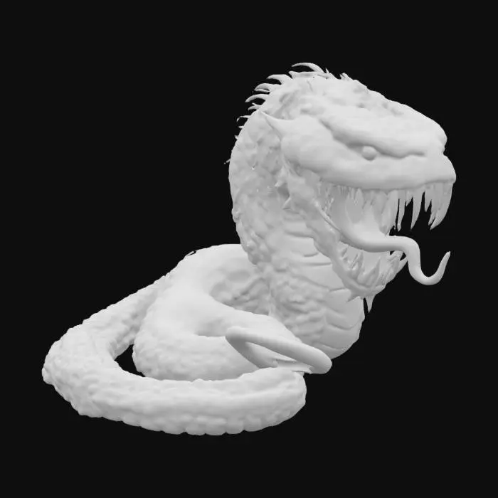 3D model for Fierce Serpent's Gaze