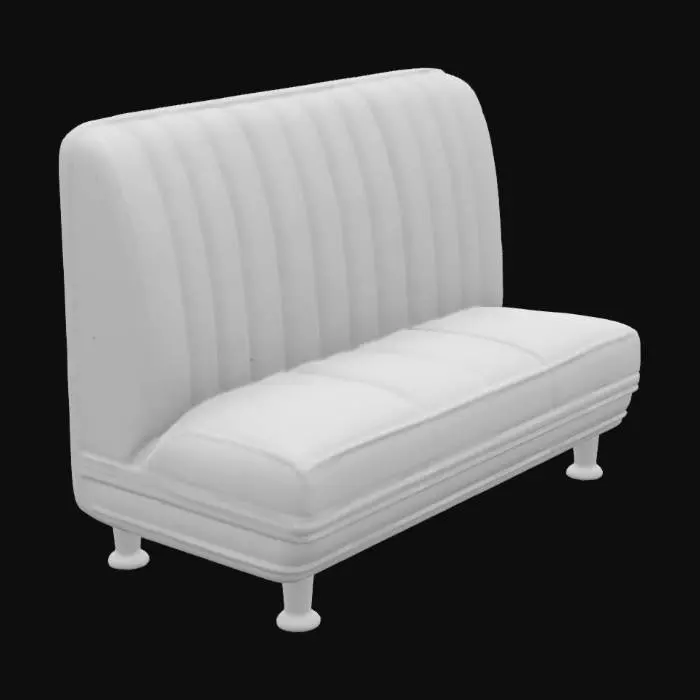 3D model for Retro Diner Seat