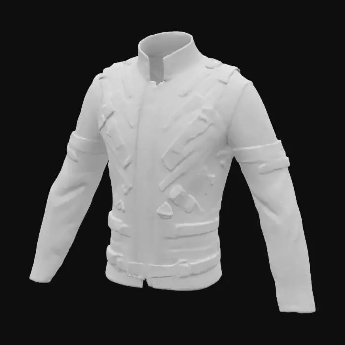 3D model for Neon Buckle Jacket
