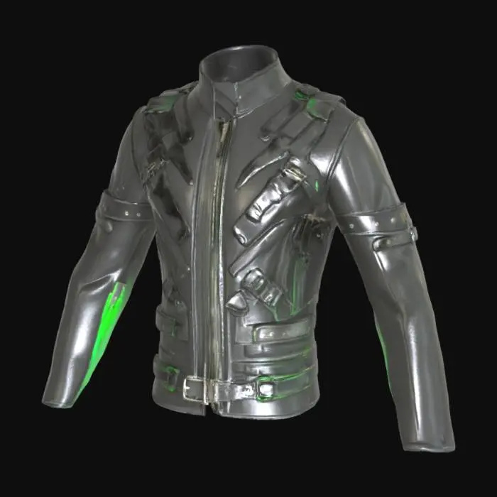 3D model for Neon Buckle Jacket