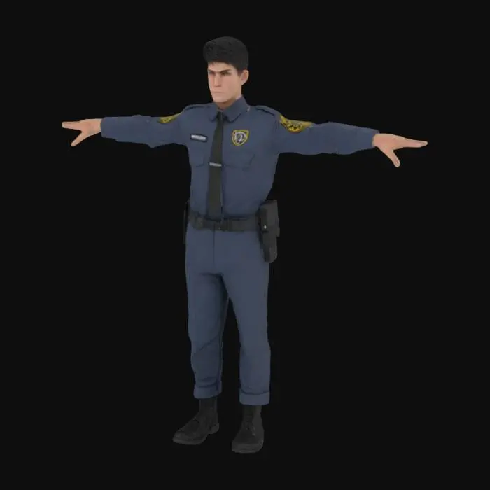 3D model for Officer Vigilant