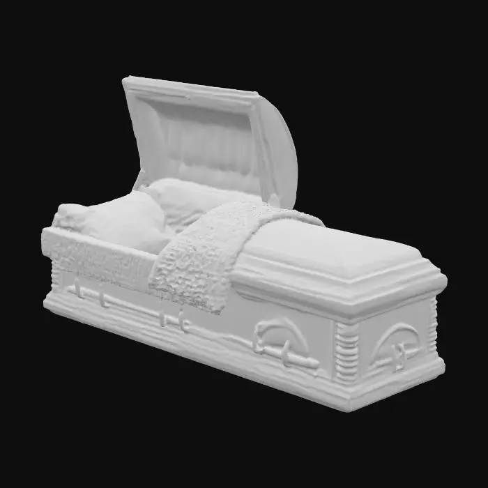 3D model for Casket Serenity
