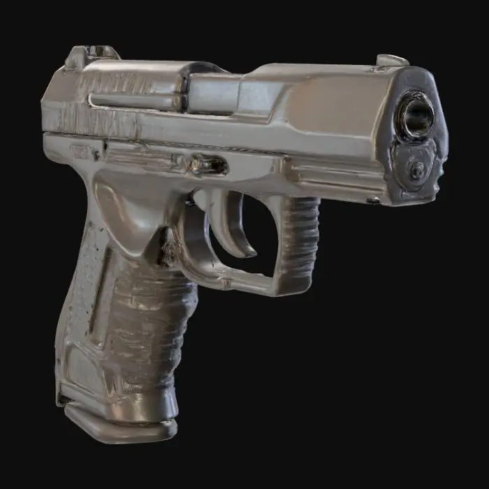 3D model for Walther Hammerli Pistol