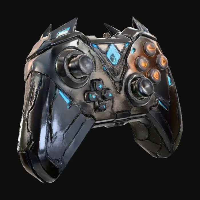 3D model for Futuristic Game Controller