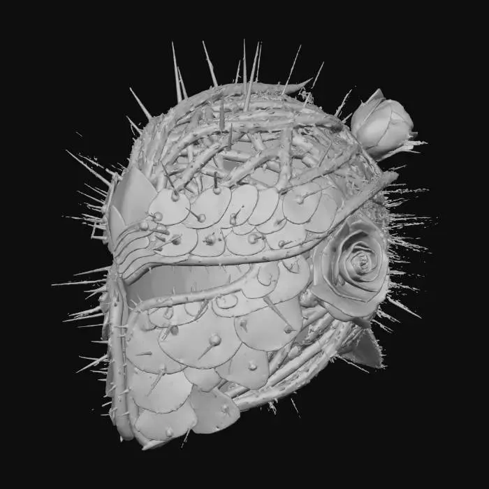 3D model for Thorned Blossom Guardian