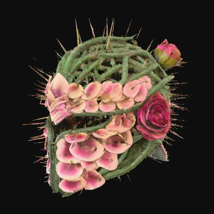 3D model for Thorned Blossom Guardian