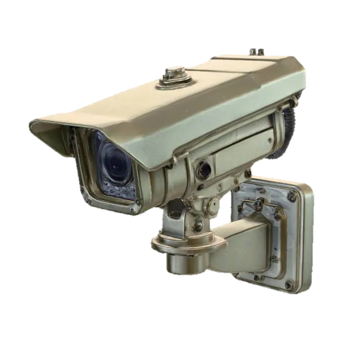 Surveillance Sentinels - Monitor 3D model, vytvořený pomocí AI