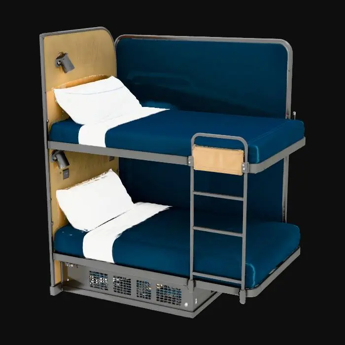 3D model for Modern Bunk Cabin