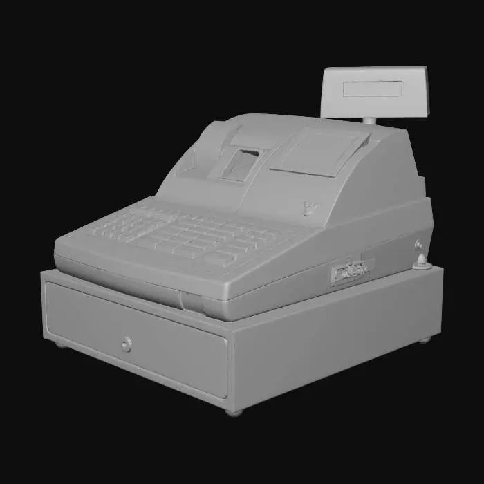 3D model for Cash Register Classic
