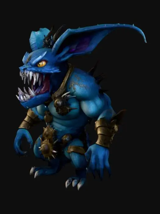 3D model for Voracious Warden