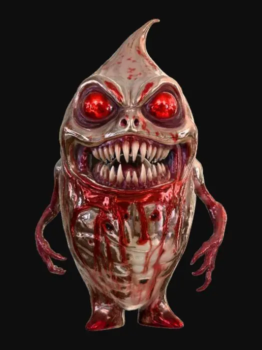 3D model for #Halloween2025#, Ghoul Blob