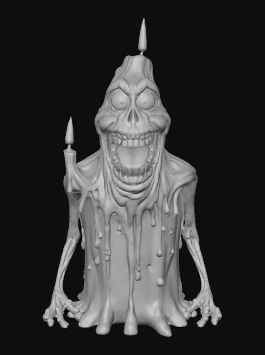 3D model for Melting Grin, #Halloween2025#