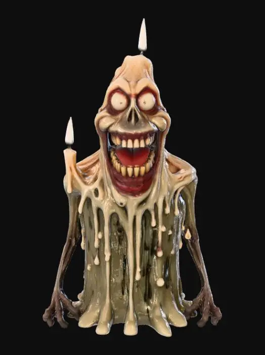 3D model for Melting Grin, #Halloween2025#