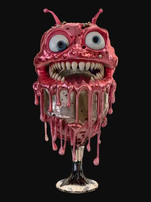 3D model for Blob Monster Dessert, #Halloween2025#