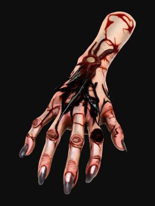3D model for #Halloween2025#, Metamorphosis Hand