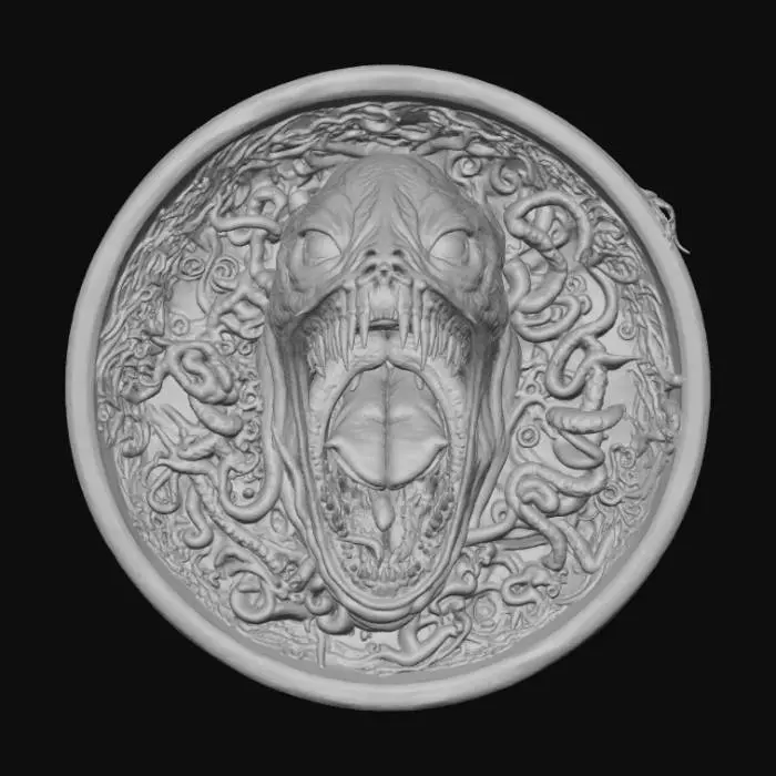 3D model for Writhing Abyss, #Halloween2025#