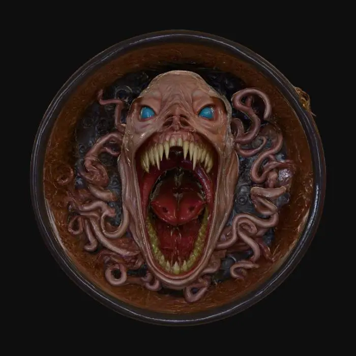 3D model for Writhing Abyss, #Halloween2025#