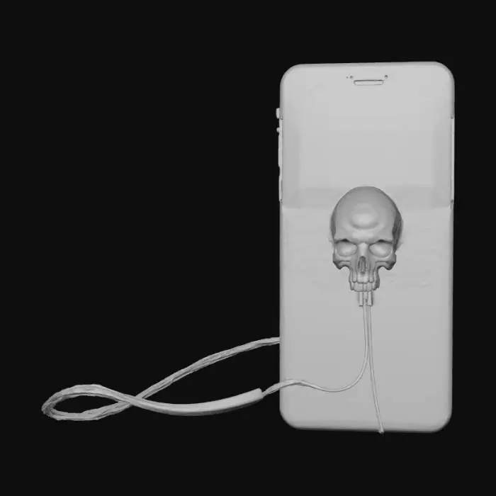 3D model for Digital Dread, #Halloween2025# Have you plugged in your soul