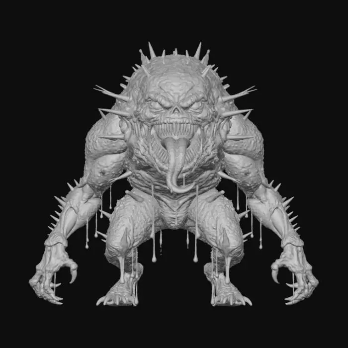 3D model for Terror Fiend, #Halloween2025#