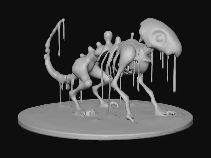 3D model for Gooey Dino Skeleton