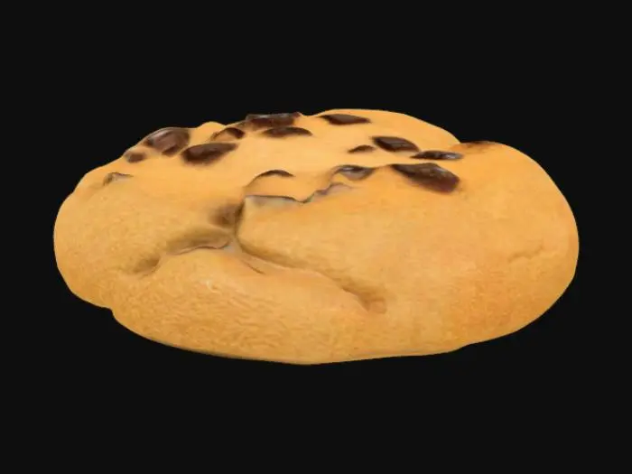 3D model for Chocolate Chip Cookie