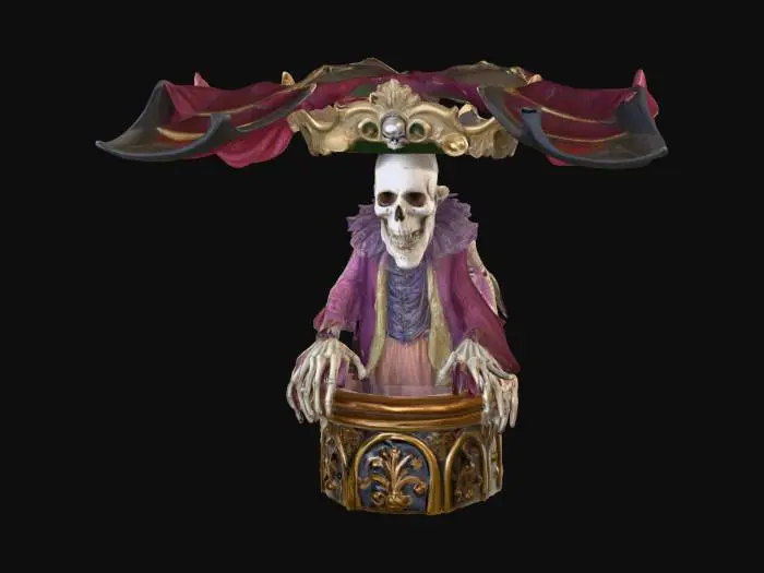 3D model for #Halloween2025#,  A grotesque carnival side show attraction. Ultra detailed. Realistic features. Ultra high quality Realistic textures.