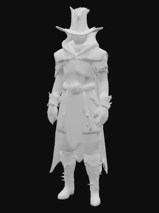 3D model for Create a hyper realistic human male character inspired by the Bloodborne game. Highly detailed face. Highly detailed period appropriate clothing in a gothic style. Ultra realistic textures. Ultra high quality. Moon glow lighting. 