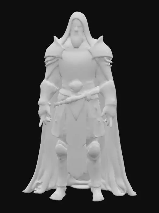 3D model for A realistic high fantasy character that could fit well into a D&D world. Should have highly detailed face, hands, feet. Each hand should only have five fingers. Should be clothed. Ultra high quality textures on clothing. 