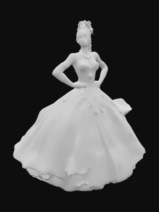 3D model for Ultra realistic circus side show character. Should have high details. Should wear clothes in rich color hues. Some sparkle in the clothing. Ultra high realistic textures on clothing. 