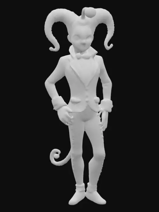 3D model for Ultra realistic circus side show character. Should have high details. Should wear clothes in rich color hues. Some sparkle in the clothing. Ultra high realistic textures on clothing. 