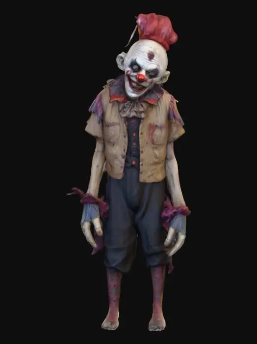 3D model for #Halloween2025#,  A grotesque carnival side show attraction. Ultra detailed. Realistic features. Ultra high quality Realistic textures.