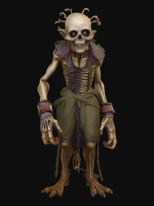 3D model for #Halloween2025#,  A grotesque carnival side show attraction. Ultra detailed. Realistic features. Ultra high quality Realistic textures.