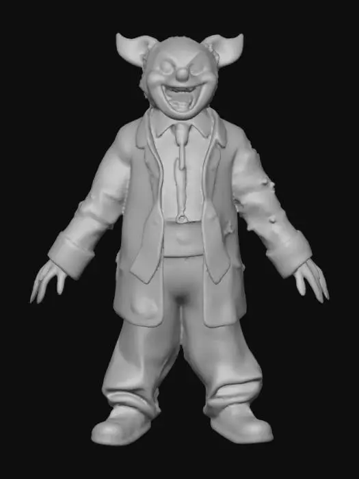 3D model for #Halloween2025#,  A grotesque carnival side show attraction. Ultra detailed. Realistic features. Ultra high quality Realistic textures.