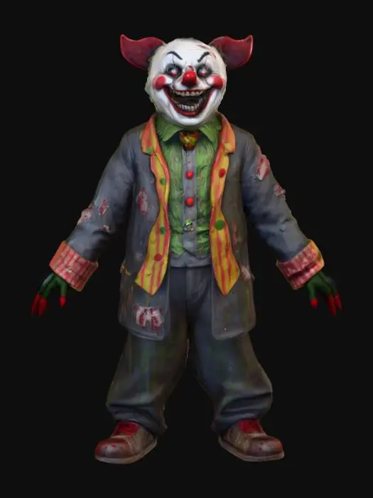 3D model for #Halloween2025#,  A grotesque carnival side show attraction. Ultra detailed. Realistic features. Ultra high quality Realistic textures.