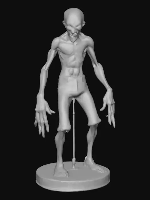 3D model for #Halloween2025#,  A grotesque carnival side show attraction. Ultra detailed. Realistic features. Ultra high quality Realistic textures.