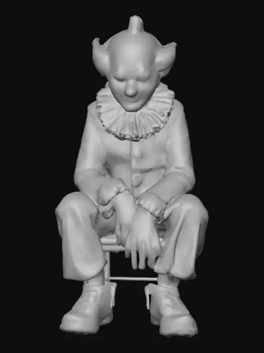 3D model for #Halloween2025#, Abandoned carnival performers. Ultra detailed. Realistic features. Ultra high quality realistic textures.