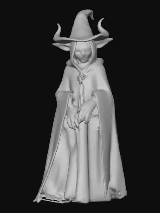 3D model for #Halloween2025#, An evil Halloween fae . Should be extremely detailed. Photo realistic. Ultra high quality realistic clothing textures.