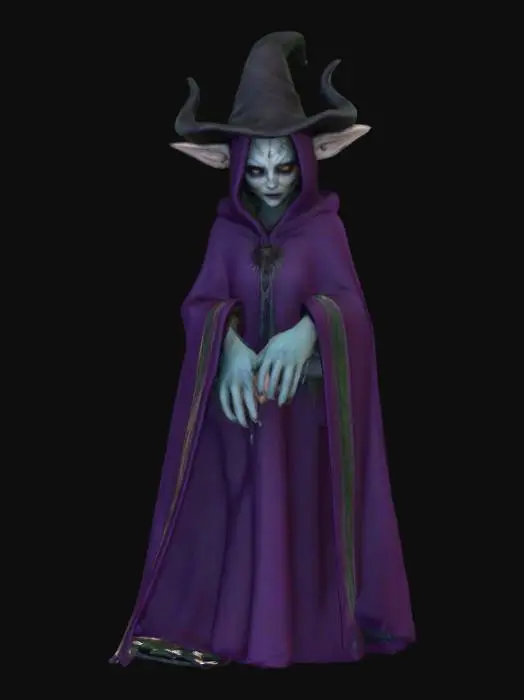 3D model for #Halloween2025#, An evil Halloween fae . Should be extremely detailed. Photo realistic. Ultra high quality realistic clothing textures.