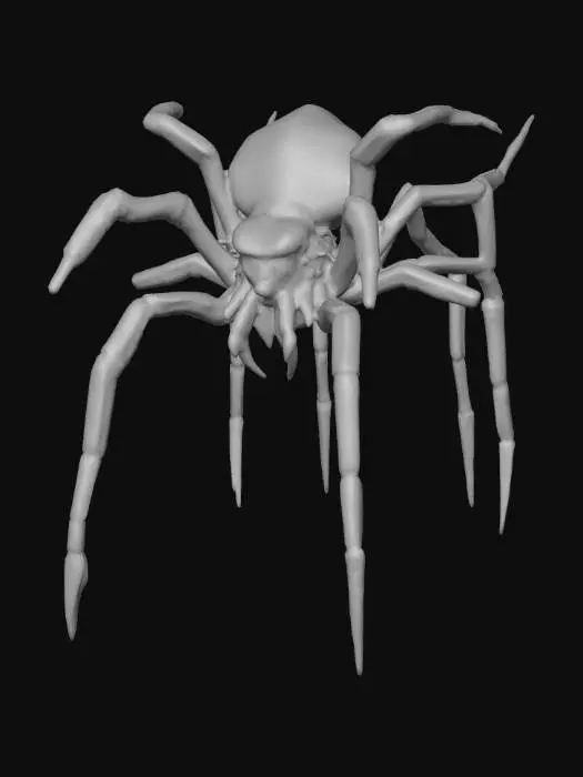 3D model for #Halloween2025#, Ultra detailed monster trick or treating as a different monster. Ultra realistic. Ultra high quality textures. Solid infill.