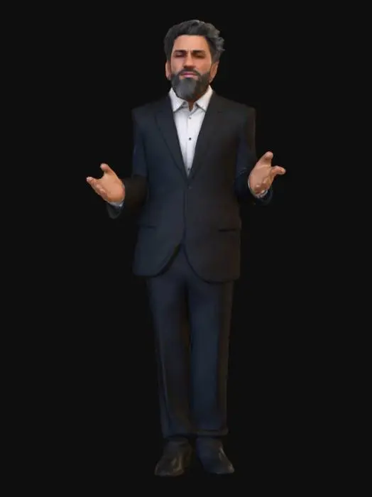 3D model for Ultra detailed highly realistic jazz singer. Realistic hair, face, hands, feet, clothes. Realistic ultra high quality textures. Solid infill.