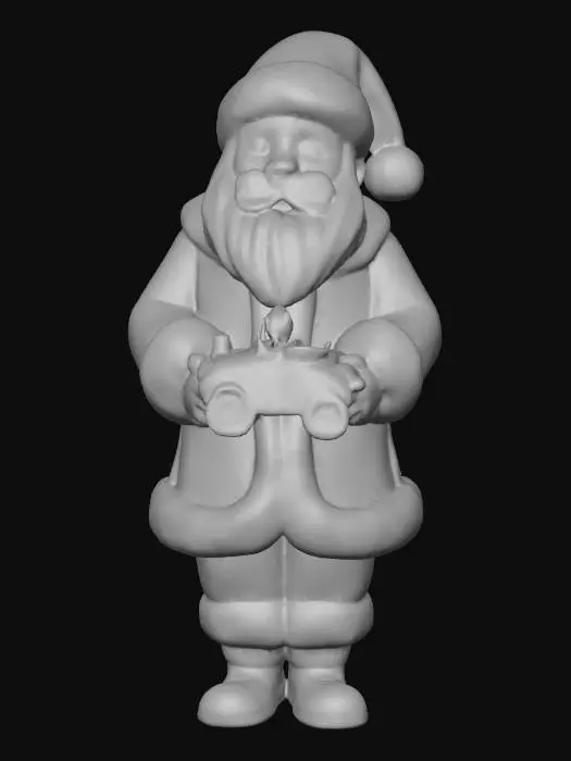 3D model for #Christmas2025#, The first toymaker to the king. Realistic. High quality realistic textures. Solid infill.